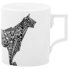Henkelbecher, Hugo Boss,The Big Five "Leopard", Form "Berlin", V 0,25 l