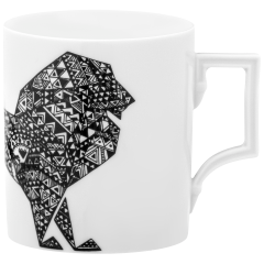 Henkelbecher, Hugo Boss,The Big Five "Lion", Form "Berlin", V 0,25 l