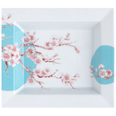 Vide-Poche, larg, "The MEISSEN Vide-Poche Collection", "Cherry Blossom", 21 x 18,5 cm