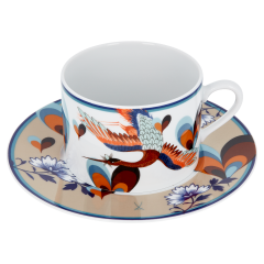 Cappuccinotasse, "MEISSEN Collage", "Love Birds", V 0,25 l