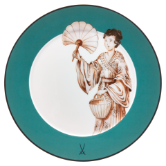 Vorspeise- und Dessertteller, Form "No 41", "MEISSEN Collage", "Noble Chinese", Ø 22 cm