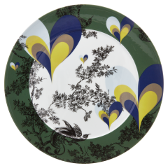 Platzteller, "MEISSEN Collage", "Balloon Hearts", Form "No 41", Ø 33 cm