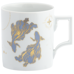 Henkelbecher, Form "Berlin", "MEISSEN Zodiac Collection", Fische, V 0,25 l