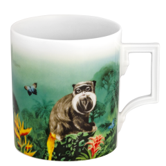 Henkelbecher, Form "Berlin", "The MEISSEN Amazon Collection", Kaiserschnurrbarttamarin, V 0,25 l