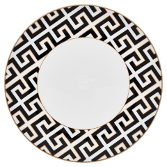 Vorspeise- und Dessertteller, Form "MEISSEN® Cosmopolitan", Royal Palace, schwarz, Ø 22,5 cm