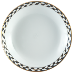 Suppenteller, Form "MEISSEN® Cosmopolitan", "Royal Meander", Ø 20,5 cm