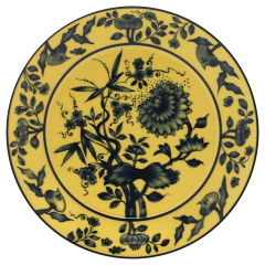 Vorspeise- und Dessertteller, Form "No 41", "The Original", gelb, Ø 22 cm
