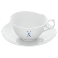 Teetasse, Form "Wellenspiel Pur", Markenzeichen Meissen, kobaltblau, V 0,15 l