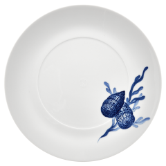 Speiseteller, groß, Form "MEISSEN® Cosmopolitan", "Blue Treasures", Muschel, Ø 30 cm