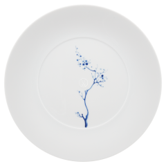 Vorspeise- und Dessertteller, Form "MEISSEN® Cosmopolitan", "Blue Orchid", kobaltblau, Ø 22,5 cm