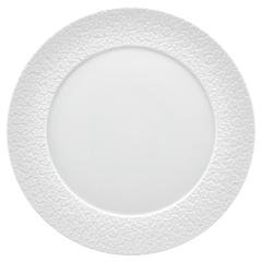 Platzteller, Royal Blossom, Biskuit Weiß, Form "No 41", Ø 33 cm