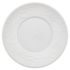 Brotteller, Biskuit, Weiß, Form "Vitruv Graphic", Ø 18 cm