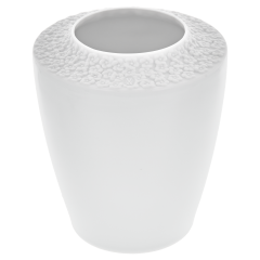 Vase, Royal Blossom, klein, Biskuit Weiß, H 12,5 cm