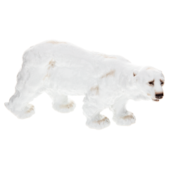Eisbär, Bunt staffiert, L 22 cm