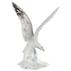 Figur Möwe, Lim. 25, H 40 cm