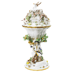 Jagdpokal, H 37 cm