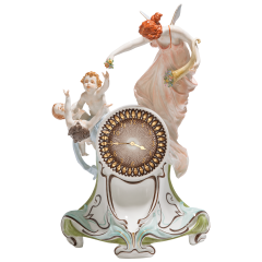 Uhr Sonnenrose, H 42 cm