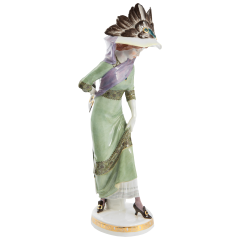 Figur "Dame mit Schirm"