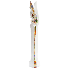 Raumzeichen "Zwei Flügel", H 77 cm