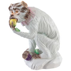 Affe mit Birne, Lim. 25, H 38 cm