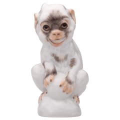 Affe Tierkind, Bunt staffiert, leicht, H 6 cm