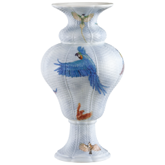 Korbvase "Vogelschwarm", H 46 cm
