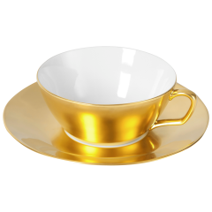 Teetasse, Form "MEISSEN® Cosmopolitan", Gold, V 0,2 l