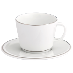 Cappuccinotasse, Form "Vitruv", Platinum, V 0,2 l