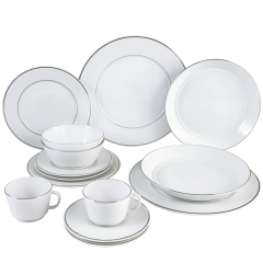 Starter-Set, 14-tlg. für 2 Personen, Platinum