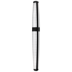 MEISSEN® Porzellan Mascara Füllfederhalter, Geometric weiß, H 13 cm