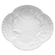Schälchen, oval, Form "Schwanendessin", L 15 cm