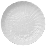 Beilagenschale, mittel, Form "Schwanendessin", Weiß, Ø 21,5 cm