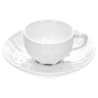 Kaffeetasse, Form "Schwanendessin", Weiß, V 0,14 l