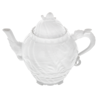 Teekanne, Form "Schwanendessin", Weiß, V 0,65 l