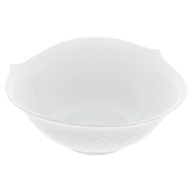 Dessertschale, Form "Wellenspiel Relief", Weiß, Ø 14,5 cm