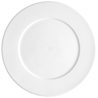 Platzteller, Form "Vitruv", Weiß, Ø 34 cm