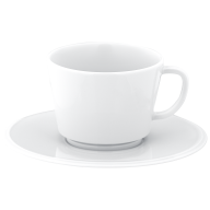 Kaffeetasse, Form "Vitruv", Weiß