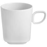 Henkelbecher, Form "Nova", Weiß, V 0,3 l