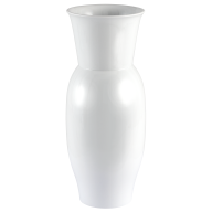 Börner Vase, Weiß, H 34,5 cm
