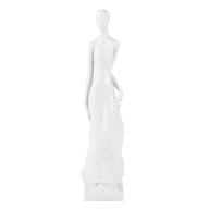 Das Kleid, Weiß, H 27 cm