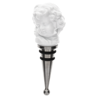 Flaschenverschluss, "MEISSEN Bottle Tops", Knabe, Weiß, H 11 cm
