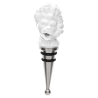 Flaschenverschluss, "MEISSEN Bottle Tops", Affenmusiker, Weiß, H 11 cm