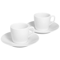 Espresso-Set, 4-tlg., Form "MEISSEN® Cosmopolitan", Weiß