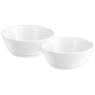 Dessertschalen-Set, 2-tlg., Form "Vitruv Graphic", Weiß