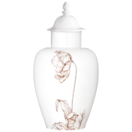 Vase "Tulpe, sepia", H 33 cm