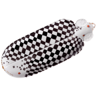 Käferschale Schwarz-Weiß, Unikat, Silvia Klöde, L 41 cm