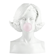 Büste Marilyn Diamonds are a girl's best friend, Unikate Michael Moebius, H 45 cm