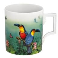 Henkelbecher, Form "Berlin", "The MEISSEN Amazon Collection", Dottertukan, V 0,25 l