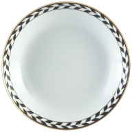 Suppenteller, Form "MEISSEN® Cosmopolitan", "Royal Meander", Ø 20,5 cm