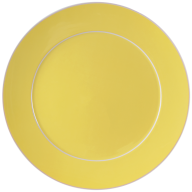 Dinner Plate, Shape "No 41", "The Original", plain, yellow, Ø 29 cm